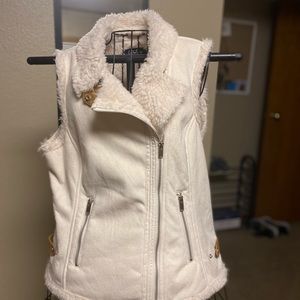 Cream vest